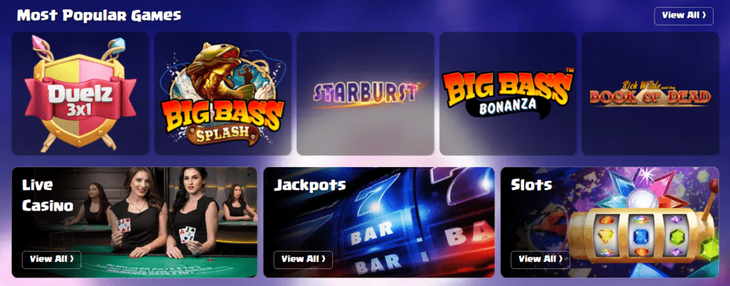 duelz casino slots review