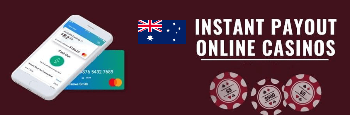 instant withdrawal casino australia