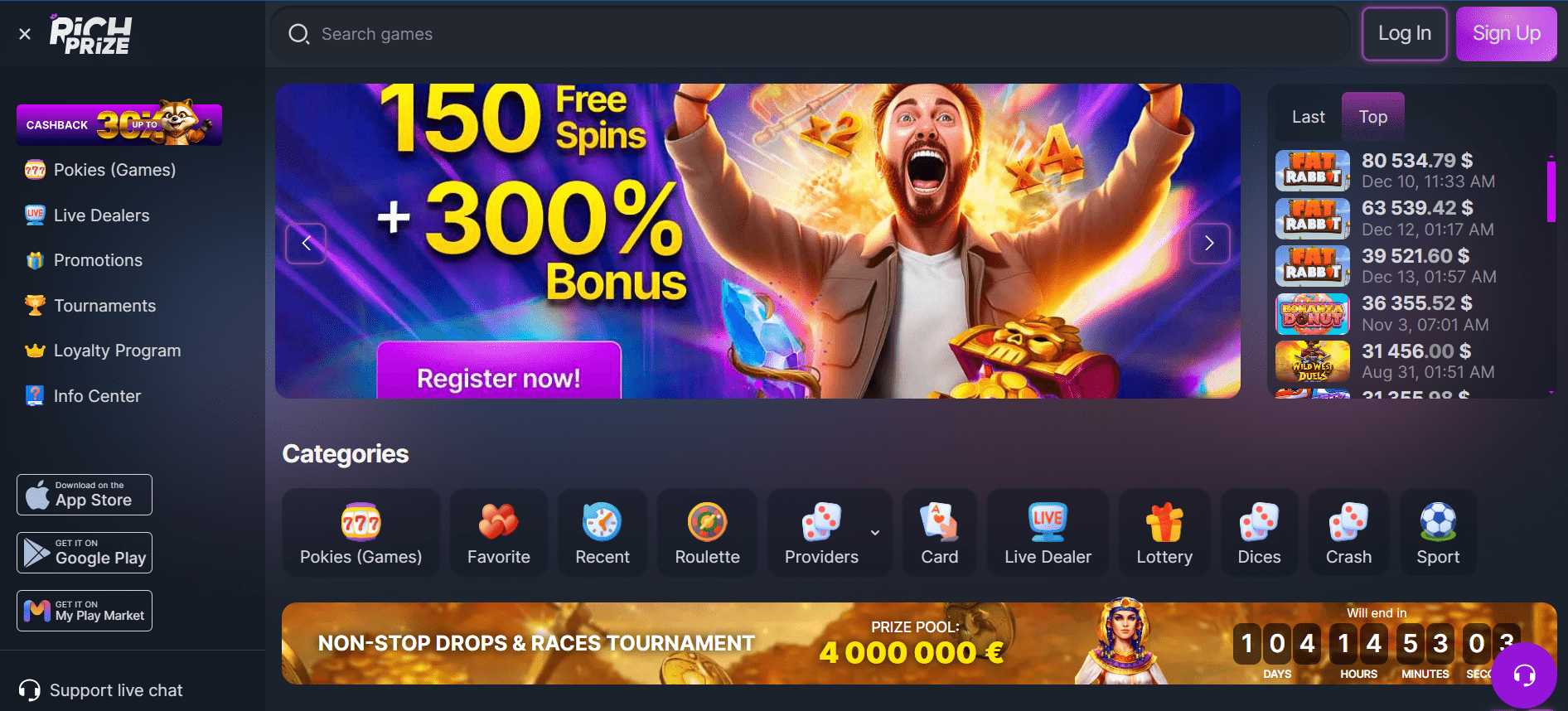 Rich Prize Casino Review